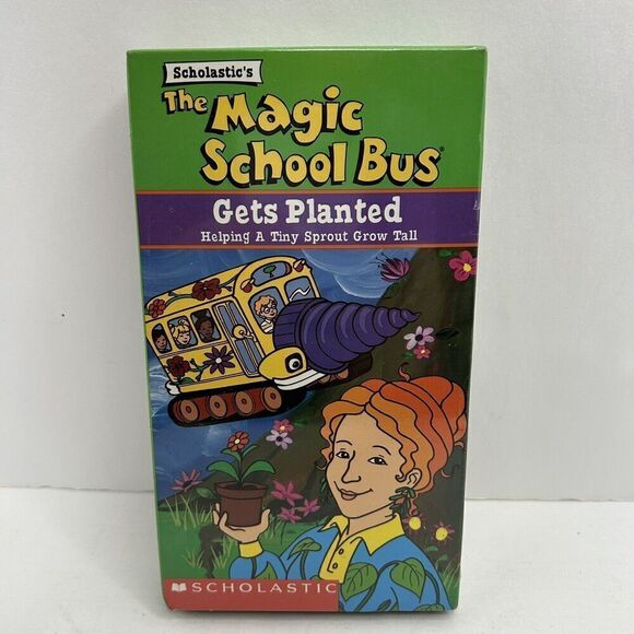 Magic School Bus, The - Gets Planted (VHS, 2001) New Sealed - Picture 1 of 6